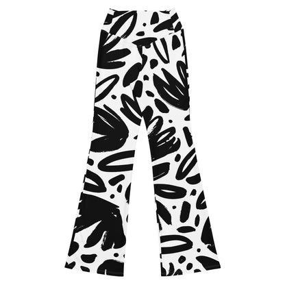 Leggings évasés all over