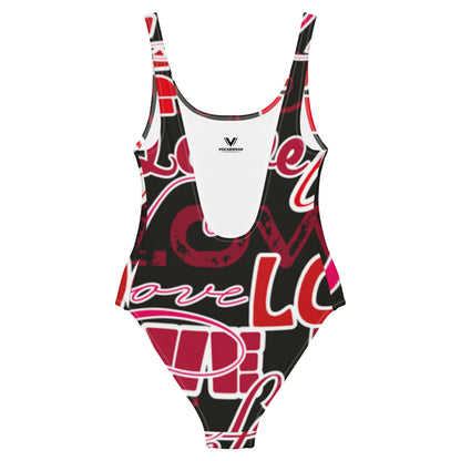 Maillot de Bain 1 Pièce - love