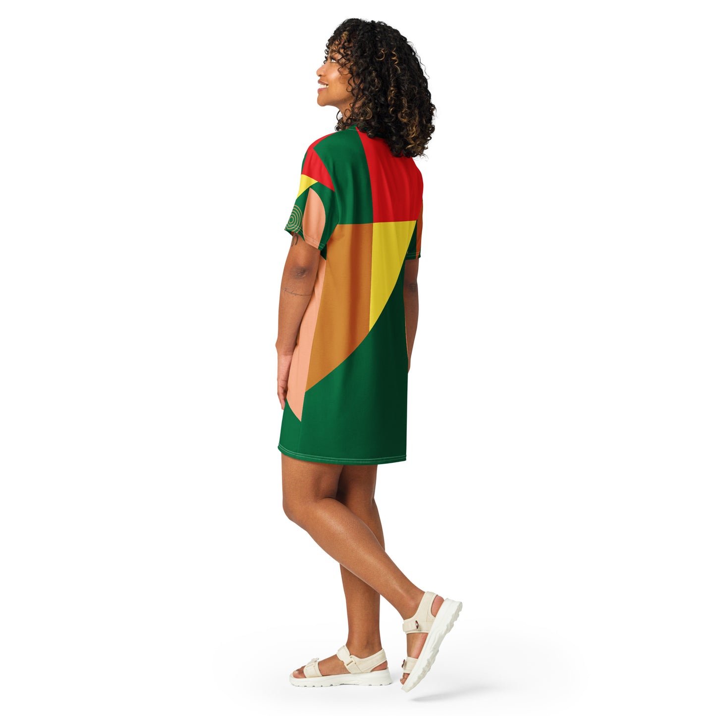 Robe T-shirt - Multicolore