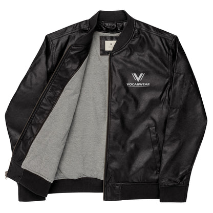 Veste Bomber en cuir